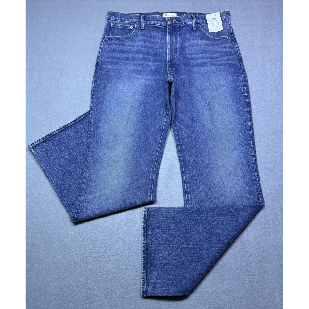 Madewell Jeans Womens 33T (38x35) Relaxed Bootcut Highrise Modern USA NEW